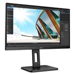 AOC - MONITOR AOC LCD IPS LED 27" Wide FRAMELESS U27P2 4ms MM QHD 1300:1 BLACK 2xHDMI DP Vesa Fino:30/04(U27P2)