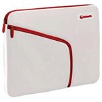 ATLANTIS LAND - BORSA NB e TABLET 7" ATLANTIS P004-K837-A9-7  mod. PHILO-BIANCO+zip ROSSA-Tasca laterale per accessori  EAN 8026974016160(P004-K837-A9-7)