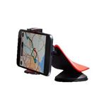 ATLANTIS LAND - SUPPORTO DA CRUSCOTTO AUTO PER SMARTPHONE MAX 5.5" UNIVERSALE ATLANTIS P030-13HX40 NERO/ROSSO ROTAZIONE 360-EAN: 8026974017044(P030-13HX40)