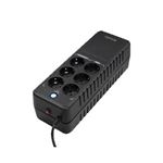 ATLANTIS LAND - UPS ATLANTIS A03-PS1000 1000VA/500W OnePower-Tecn.Stepwave Off Line V.Out200-243Vac. 6P Schuko montabile a muro(A03-PS1000)