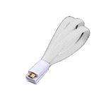 ATLANTIS LAND - CAVO USB-MICRO USB PER SMARTPHONE E TABLET ATLANTIS P019-UMC-WT-1.5- colore BIANCO 1.5mt- Contatti magnetici-EAN: 8026974016863(P019-UMC-WT-1.5)