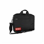 ATLANTIS LAND - BORSA NB 15.6" ATLANTIS NS-KLM180705-B mod. NASA-Nera-vano int.porta doc.tasca Zip front.portaogg.-tasca porta smartphone(NS-KLM180705-B)