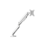 ATLANTIS LAND - SUPPORTO a braccio universale a gas x Monitor 13-30"ATLANTIS P022-MA10-C012 BiancoFino 8Kg-Triplo Snodo Oriz.-Vesa:75x75/100x100(P022-MA10-C012)