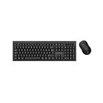 ATLANTIS LAND - TASTIERA+MOUSE CORDLESS ATLANTIS P013-AX280G+M con mouse OTTICO Ricev. Nano-Size -Nera - EAN: 8026974023403(P013-AX280G+M)