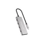 CONCEPTRONIC - Hub USB3.2 Gen.2 4P CONCEPTRONIC HUBBIES16G USB-C x4, 100W USB PD, Aluminum Case(HUBBIES16G)