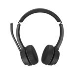 CONCEPTRONIC - CUFFIE+MICROFONO CONCEPTRONIC POLONA04B NERE Bluetooth - durata batt.30H-micr.ruotabile Fino:31/05(POLONA04B)