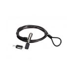 CONCEPTRONIC - LUCCHETTO DI SICUREZZA PER LAPTOP CONCEPTRONIC CUSTODIO02BN IN ACCIAIO-Nano Security Slot-con CHIAVE- 1.8Mt  DIAMETRO 4.5mm(CUSTODIO02BN)