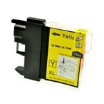 Per Brother LC61 / LC 980 / LC 1100 – 18ml Yellow(RE-LC1100Y)