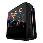 COUGAR - CABINET MIDI TOWER COUGAR 106KMT0008-00 GEMINI T PRO 227x535x527mm 7SLOT 2x3,5" 3x2,5" VETRO 1xFAN RGB(106KMT0008-00)
