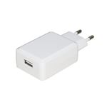 LINK - CARICATORE UNIVERSALE DA RETE PRESA USB 5V 3A BIANCO(LKQC01)