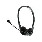 EQUIP - CUFFIA con Microfono EQUIP 245305 USB -telecom.pulsante volume+disattivaz.audio -cavo 1.8Mt EAN: 4015867225097(245305)