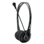 EQUIP - CUFFIA con Microfono EQUIP 245302 - col. NERO - cavo 2Mt - Jack 3.5mm Fino:31/05(245302)