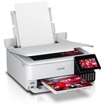 EPSON - STAMPANTE EPSON MFC INK EcoTank ET-8500 C11CJ20401 A4 6ink 32PPM 3in1 LCD F/R, STAMPA CD, SD CARD, USB LAN WIFI DIR Fino:30/06(C11CJ20401)