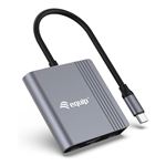 EQUIP - ADATTATORE 3 in 1 EQUIP 133488 da USB-C a HDMI/USB-A/USB PD - EAN: 4015867228876 Fino:30/06(133488)