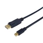 EQUIP - Cavo Mini DisplayPort a Displayport EQUIP 133442 M/M risol. fino a 4K/60Hz 2.0Mt - EAN: 4015867229552(133442)