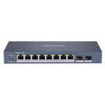 HIKVIS - SWITCH 10P LAN Gigabit  PoE HIKVISION DS-3E1510P-SI 8P PoE-2P SFP  -PoE 110W - L2 Smart Managed Fino:05/09(DS-3E1510P-SI)