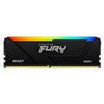 KINGSTON - DDR4  8GB 3600Mhz RGB KF436C17BB2A/8 Kingston FURY Beast CL16(KF436C17BB2A/8)