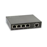 LEVELONE - SWITCH 5P POE GIGABIT LEVELONE GEP-0523 60W Fino:30/06(GEP-0523)