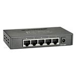 LEVELONE - SWITCH 5P GIGABIT LEVELONE GEU-0523 in metallo Fino:30/06(GEU-0523)