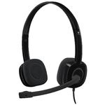 LOGITECH - CUFFIA+MICROFONO LOGITECH Retail H151 JACK 3,5mm P/N 981-000589(981-000589)