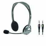 LOGITECH - CUFFIA+MICROFONO LOGITECH Retail H110 JACK STEREO P/N 981-000271(981-000271)