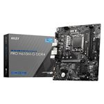 MSI - MB MSI PRO H610M-G DDR4 LGA1700 2xDDR4DC-3200 1xHDMI 1xDP 1xPCIe4.0x16 1xM.2 4xSata3 GBLAN USB3.2 mATX(911-7D46-003)