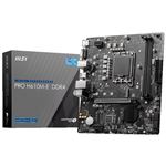 MSI - MB MSI PRO H610M-E DDR4 LGA1700 2xDDR4DC-3200 1xHDMI 1xPCIe4.0x16 1xM.2 4xSata3 GBLAN USB3.2 mATX Fino:30/04(911-7D48-007)