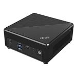 MSI - PC MSI MINI <1LT CUBI N ADL-031XIT Intel N200 8GB DDR4-3200 SSD256GB Freedos 2xLAN WiFi BT VESA+Staffa Nero(9S6-B0A911-033)