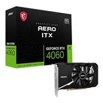 MSI - SVGA MSI GeForce RTX 4060 AERO ITX 8G OC nVidia PCIe4.0 8GDDR6 128bit 2505Mhz 1xHDMI 3xDP 7680x4320(912-V812-012)