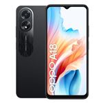 OPPO - SMARTPHONE OPPO 4G A18 6,56" 4GB/128GB Glowing Black D.Sim And.13(A18 Glowing Black)