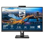 PHILIPS - MONITOR PHILIPS LCD IPS LED 27" Wide 276B1JH/00 4ms LowBlue MM QHD 1000:1 BLACK HDMI DP USB-C WEBCAM REG.ALT. PIVOT V Fino:31/03(276B1JH/00)