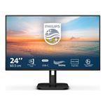 PHILIPS - MONITOR PHILIPS LCD IPS LED 100Hz 23.8" Wide 24E1N1300A/00 4ms MM FHD 1300:1 BLACK HDMI USB-C Hub USB Vesa Fino:30/04(24E1N1300A/00)