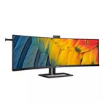 PHILIPS - MONITOR PHILIPS LCD CURVED LED 45" 45B1U6900CH/00 32:9 4K 4ms MM UHD 3000:1 BLACK 2xHDMI DP USB-C WEBCAM  Fino:30/11(45B1U6900CH/00)