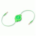 RETRAK - CAVO DA 3,5mm a 3,5mm PER MP3 RETRATTILE EUCABLE35GN VERDE RETRAK 816983011236(EUCABLE35GN)