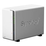SYNOLOGY - NAS SYNOLOGY DS223J X 2HD 3.5"/2.5" SATA2/3>NO HD<4-Core -DDR4 1Gb-1P Giga-2P USB3.2-Supp.12 tel.Gar 2 anni(DS223J)