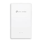 TP-LINK - Wireless N Access Point AX1800 Wall-Plate DualBand TP-LINK EAP615GP-Wall(EAP615GP-Wall)