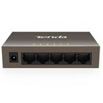TENDA - SWITCH 5P LAN 10/100M TENDA TEF1005D  Desktop - Metallo  - GARANZIA 3 ANNI(TEF1005D)