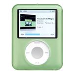 AQUIP - CUSTODIA SILICONE PER MP3 IPOD NANO A/MPC-N3SG TERZA GENERAZIONE VERDE(82.0009)