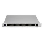 UBIQUITI - SWITCH 48P PoE LAN GIGABIT UBIQUITI USW-PRO-48-POE Gen2 600W config. con ril.aut. PoE+8023at e PoE++802.3bt - 2P SFP+(USW-Pro-48-POE-EU)