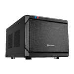 SHARKOON - CABINET MINI ITX SHARKOON QB ONE NERO 2slot 36,8x22,5x18cm 2x3,5"-2,5" 2xUSB3.0 1xVENT.-120mm-LED(32.2057)