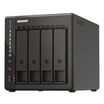 QNAP - NAS QNAP TS-453E-8G X 4HD 3,5"/2,5"SATA6/3>NO HD<2P X 2.5GbE,2P USB2.0+2P USB3.0-8Gb DDR4 ,CELERON J6412 4core(TS-453E-8G)