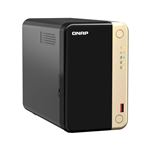 QNAP - NAS QNAP TS-264-8G 2HD 3,5"/2,5" SATA6G>NO HD<2Px2.5GbE -2P USB3.2-2P USB2.0-8Gb DDR4 -CELERON N5105/N5095 4core(TS-264-8G)