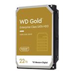 WD - HARD DISK SATA3 3.5" ENTERPRISE 22000GB(22TB) WD221KRYZ WD GOLD 512mb cache 7200rpm(WD221KRYZ)