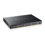 ZYXEL - SWITCH 48P Gigabit PoE +2P 10GbE MG PoE+4P 10 Gigabit SFP+ ZYXEL XGS2220-54HP-EU0101F Layer 3 Lite Stackable - Rack(XGS2220-54HP-EU0101F)
