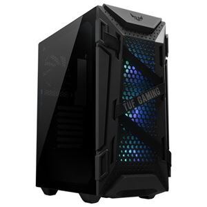 ASUSTEK - CABINET ATX MIDI TOWER ASUS TUF GAMING GT301 BLACK 2xCOMBO-BAY 4x2,5-BAY 7xSLOT-ESP. NO ALIM. 426x214x482mm 90DC0040-B49000(90DC0040-B49000)