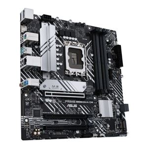 ASUSTEK - MB ASUS PRIME B660M-A D4-CSM B660 LGA1700 4xDDR4DC-5333oc 2xHDMI DP 1xPCIe4.0x16 4xSATA3r M2 GBLAN USB3.2 mATX 90MB19 Fino:30/06(90MB19K0-M1EAYC)