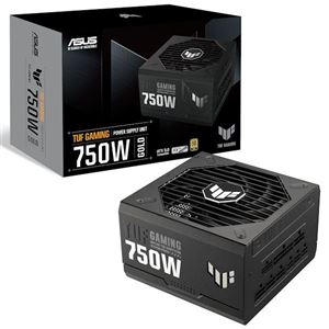 ASUSTEK - ALIMENTATORE ATX ASUS TUF-GAMING-750G 80+ GOLD 750W VENTOLA AXIAL-TECH ROHS MILITARY GRADE 90YE00S3-B0NA00(90YE00S3-B0NA00)