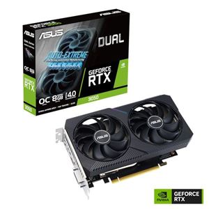 ASUSTEK - SVGA ASUS DUAL-RTX3050-O8G-V2 nVidia RTX3050 PCIe4.0 8GDDR6 128bit HDMI 1xDP 1xDVI-D HDCP 7680x4320 2slot 90YV0GH6-M0 Fino:31/10(90YV0GH6-M0NA00)