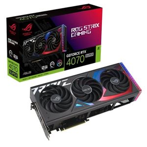 ASUSTEK - SVGA ASUS ROG-STRIX-RTX4070S-O12G-GAMING nVidia PCIe4.0 12GDDR6X 192bit 2670MHz-o.c. 2xHDMI 3xDP 3,12slot 90YV0KD0-M0NA00(90YV0KD0-M0NA00)