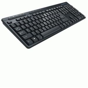 ATLANTIS LAND - TASTIERA USB ATLANTIS P013-WL618-U MULTIMEDIALE NERA - 5 tasti rapidi - Connettore USB -EAN 8026974015644 -GARANZIA 2 ANNI-(P013-WL618-U)